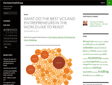 Tablet Screenshot of currencyfundgroup.com